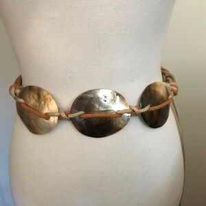 Shell Belt vintage adjustable see all photos
